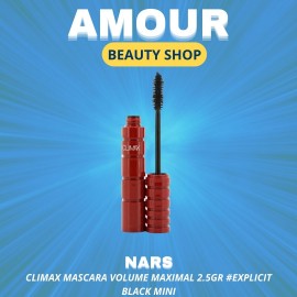 NARS CLIMAX MASCARA VOLUME MAXIMAL 2.5GR EXPLICIT BLACK MINI